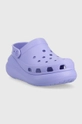 Natikače Crocs Classic Crush Clog ljubičasta