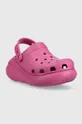 Pantofle Crocs Classic Crush Clog růžová