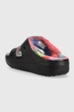 Crocs klapki Classic Cozzzy Spray Dye Sandal Cholewka: Materiał syntetyczny, Wnętrze: Materiał tekstylny, Podeszwa: Materiał syntetyczny