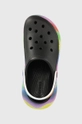 чорний Шльопанці Crocs Classic Crush Spray Dye Clog