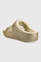 Παντόφλες Crocs Classic Cozzzy Glitter Sandal  Πάνω μέρος: Συνθετικό ύφασμα Εσωτερικό: Υφαντικό υλικό Σόλα: Συνθετικό ύφασμα