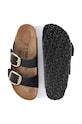 Παντόφλες σουέτ Birkenstock Arizona Big Buckle 1023290.BLK