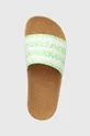 Παντόφλες adidas Originals πράσινο