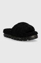 UGG pantofole in lana W Cozetta Curly 1130838.BLK nero AW22