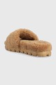 Încălțăminte UGG papuci de lana W Cozetta Curly 1130838.CHE maro