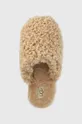 béžová Vlnené papuče UGG W Maxi Curly Slide