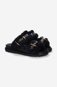 Kožené šľapky Marni Fussbett Shoe FBMS014501.P5045.ZL866 čierna