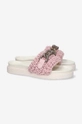 Inuikii papuci Woven Chain Slipper 70104.2.SEPIA.ROSE roz