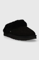 Велурени чехли UGG Classic Slipper II 1130876 BLK черен