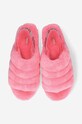 UGG wool slippers Fluff Yeah Bling pink 1116071.PJSM