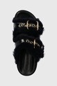 Шльопанці Marni Fussbett чорний FBMS014501.P5045