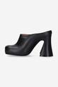 Shoes Marni leather sliders Sabot SBMS007110.P4545 black