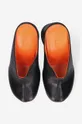 black Marni leather sliders Sabot