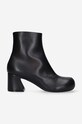 Marni cizme de piele 5-8 cm negru TCMS008606.P4545
