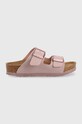 Birkenstock klapki dziecięce Planet friendly fioletowy 1023434
