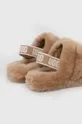 UGG pantofole in lana bambino/a FLUFF YEAH SLIDE Gambale: Lana Parte interna: Materiale tessile, Lana Suola: Materiale sintetico