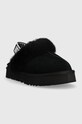 UGG papuci din piele Funkette 1130395K.BLK negru AW22
