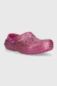 Παιδικές παντόφλες Crocs ροζ