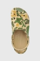 green Crocs sliders Classic Printed Camo Clog