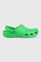 zielony Crocs klapki Classic Unisex