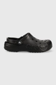 czarny Crocs klapki Baya Lined Clog Unisex