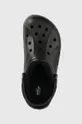 μαύρο Παντόφλες Crocs Baya Lined Clog
