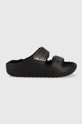 μαύρο Παντόφλες Crocs Classic Cozzzy Sandal Unisex