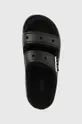 μαύρο Παντόφλες Crocs Classic Cozzzy Sandal