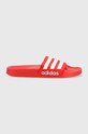 Чехли adidas Adilette Shower равен червен GZ5923