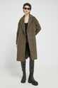 Vila płaszcz 14075140.Crocodile zielony AW22