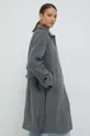 sivá Kabát s prímesou vlny Vero Moda