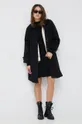 Vero Moda cappotto con aggiunta di lana nero