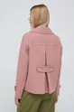 rózsaszín Tommy Hilfiger gyapjú keverék dzseki