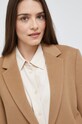 Calvin Klein płaszcz wełniany beżowy K20K204155.9BYY