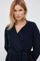 Emporio Armani płaszcz wełniany granatowy H3NL2A.C9926