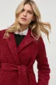 κόκκινο Μάλλινο παλτό Red Valentino