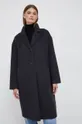 Vlněný kabát Calvin Klein  Hlavní materiál: 65% Alpaka, 20% Polyakryl, 15% Vlna Podšívka: 100% Viskóza