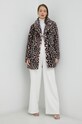 Παλτό Guess W2BL92.WF2P0 ροζ AW22