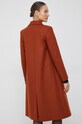 Odzież PS Paul Smith płaszcz wełniany W2R.127C.J21059 brązowy