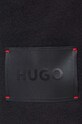 Вовняне пальто HUGO 50475786 чорний