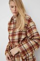 Палто с вълна United Colors of Benetton многоцветен 26WWDN00Z.901