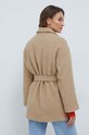Одежда Пальто с примесью шерсти United Colors of Benetton 2WDPDN00Z.993 бежевый