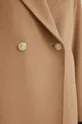 brązowy Pennyblack płaszcz wełniany