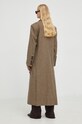 By Malene Birger cappotto con aggiunta di lana marrone Q71124001