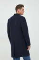 Пальто с примесью шерсти PS Paul Smith  Основной материал: 37% Хлопок, 33% Шерсть, 14% Полиамид, 9% Полиэстер, 7% Другой материал Подкладка: 100% Вискоза