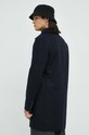 Ruházat Samsoe Samsoe gyapjúkabát M22300032 sötétkék