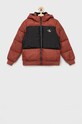 Detská bunda Calvin Klein Jeans zateplené oranžová IB0IB01332.9BYY