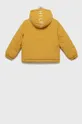 Παιδικό μπουφάν Tommy Hilfiger κίτρινο