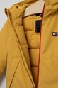 Παιδικό μπουφάν Tommy Hilfiger κίτρινο KB0KB07514.9BYY