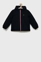 Dječja jakna Tommy Hilfiger Planet friendly mornarsko plava KB0KB07514.9BYY